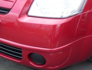 photo of repaired bumper